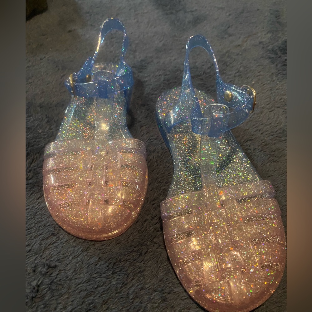Girls Old Navy jelly sandals, size 12